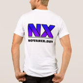 novarix t-shirt weiß (Achterkant)