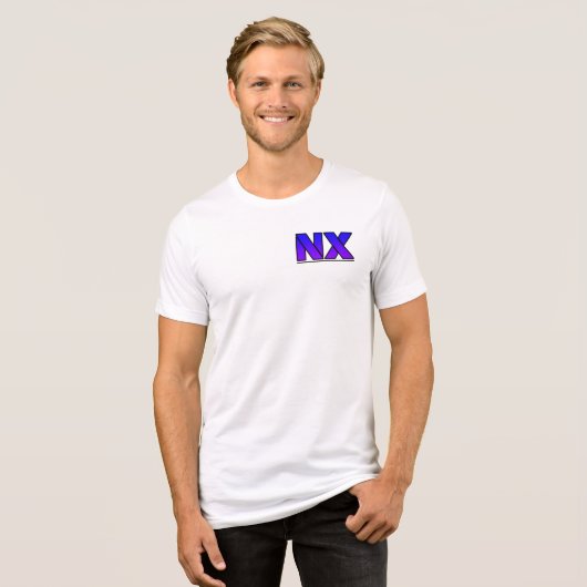 novarix t-shirt weiß (Voorkant volledig)