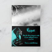 Novastorm Dragon Birthday Kaart (Binnen)