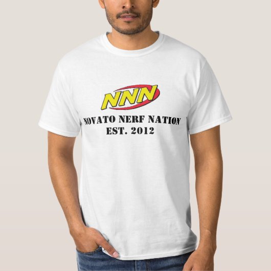 Novato Nerf Nation T-Shirt (Voorkant)