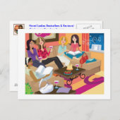 Novel Dames Briefkaart (Voorkant / Achterkant)