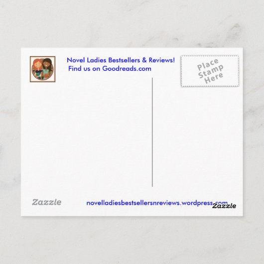 Novel Dames Briefkaart (Achterkant)