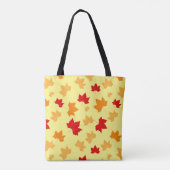 Novel Fall lekt grafische Canvas tas (Achterkant)