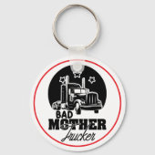 Novelty Bad Mother Trucker Keyring Sleutelhanger (Voorkant)