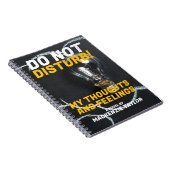 Novelty Book Hoesje gepersonaliseerd met eigen tek Notitieboek (Rechterzijde)