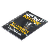 Novelty Book Hoesje gepersonaliseerd met eigen tek Notitieboek (Linkerzijde)