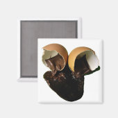 Novelty chocolade-eieren magneet (Voorkant / Achterkant)