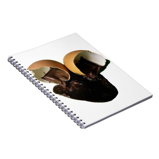 Novelty chocolade-eieren notitieboek (Rechterzijde)