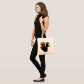 Novelty chocolade-eieren tote bag (Voorkant (model))