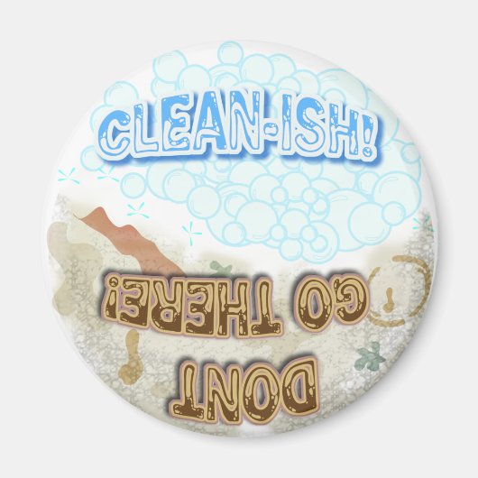 Novelty Clean of Dirty Dishwasher Magnet (Voorkant)