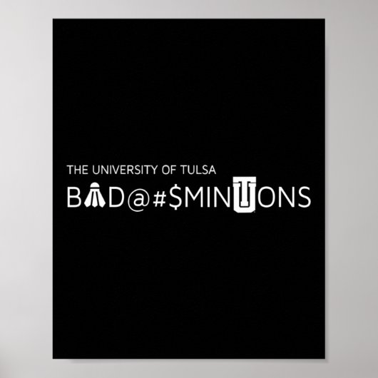 Novelty Dminton Team Poster (Voorkant)