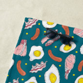 Novelty Eggs Bacon Sausage Fried Breakfast Chef Strandlaken (In situ)