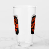 Novelty Funny Bier Label Glas (Links)