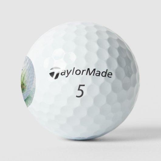 Novelty Golf Ball | Grass Hopper Fun Golf Gift Golfballen (Logo)