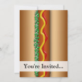 Novelty Hot Dog Graphic Kaart (Voorkant)