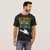 Novelty Loggers Woodarbeider Logger T-shirt Gift t (Voorkant volledig)