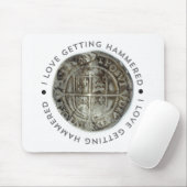 Novelty metal detecteert muispad muismat (Met muis)