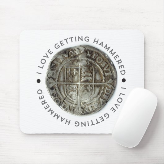 Novelty metal detecteert muispad muismat (Met muis)