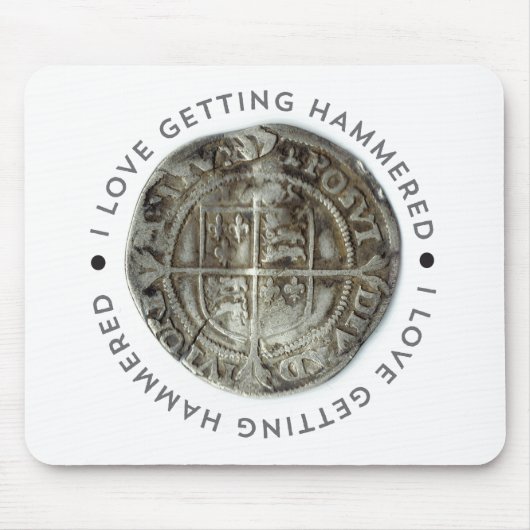 Novelty metal detecteert muispad muismat (Voorkant)