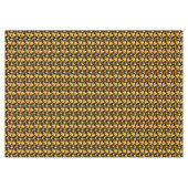 Novelty Pizza Slices Pizzeria Restaurant Zwart Tafelkleed (Voorkant (Horizontaal))