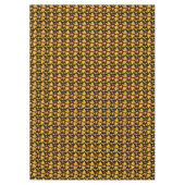 Novelty Pizza Slices Pizzeria Restaurant Zwart Tafelkleed (Voorkant)