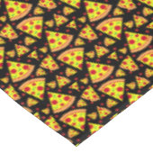 Novelty Pizza Slices Pizzeria Restaurant Zwart Tafelkleed (Gekanteld)