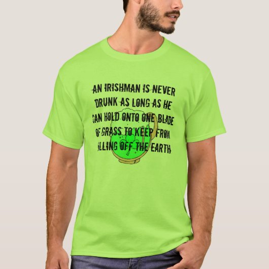 Novelty St Patrick's Day T-shirt (Voorkant)