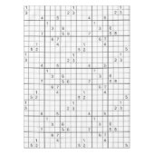 Novelty SUDOKU Tafelkleed (Voorkant)