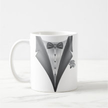 Novelty Tuxedo Tux Print