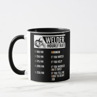 Novelty Welders Hourly Rates Sarcastic Mok