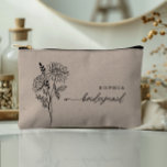 Novembe Birth Month Flower Personalized Bridesmaid Etui<br><div class="desc">These thoughtful, elegant small bags make the perfect gift for your bridesmaids—a beautiful way to show your appreciation for their love and support. Whether it's for a bridal party gift, a bachelorette party favor, or a bridesmaid proposal, these bags are a meaningful keepsake they’ll cherish for many years. Each bag...</div>