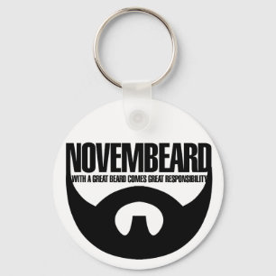 Novembeard for Beards Sleutelhanger