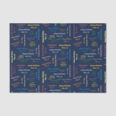 November, 12-jarig weefselboek tissuepapier (Voorkant)