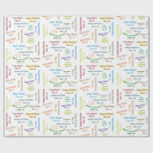 November, 15 november Gift Wrapping Paper Cadeaupapier (Vlak)