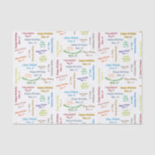 November, 17 februari Weefselpapier Tissuepapier (Voorkant)