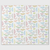 November, 17 november Gift Wrapping Paper Cadeaupapier (Vlak)