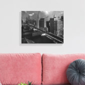 November 1939: De stad Chicago Canvas Afdruk (Insitu (Woonkamer))