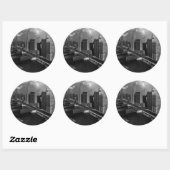 November 1939: De stad Chicago Ronde Sticker (Vel)
