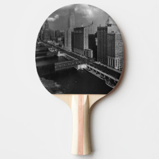 november 1939: De stad Chicago Tafeltennisbatje
