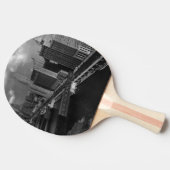 november 1939: De stad Chicago Tafeltennisbatje (Zijkant)