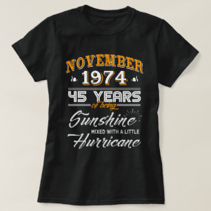 November 1974 Shirt 45e Jubileum Gifts
