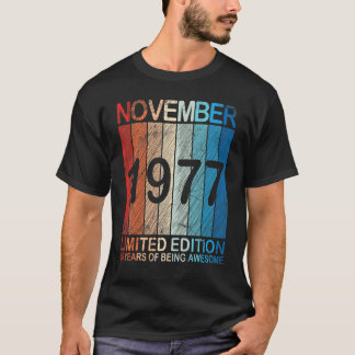 November 1977 Ltd, uitgave 45 jaar van Awesom T-shirt