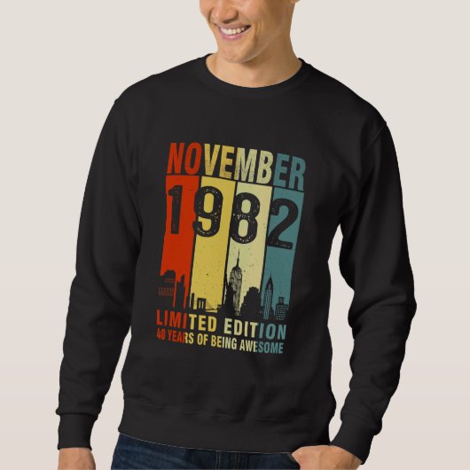 November 1982 40 jaar Geweldige Trui (Voorkant)