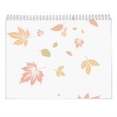 November 2024 1 maand Herfst Kalender (Achterkant)