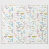 November, 21 november Gift Wrapping Paper Cadeaupapier (Vlak)