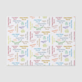 November, 23-jarig Weefselpapier Tissuepapier (Voorkant)