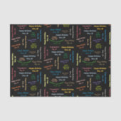 November, 28-jarig weefselboek tissuepapier (Voorkant)