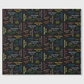 November 30 november, 30 jaar cadeaupapier voor on (Vlak)