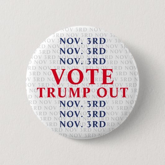 November, 3 november ronde button 5,7 cm (Voorkant)