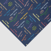 November, 5 het Weefseldocument van de Dag van de  Tissuepapier (Detail)